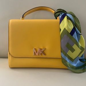 MICHAEL KORS smooth leather handbag